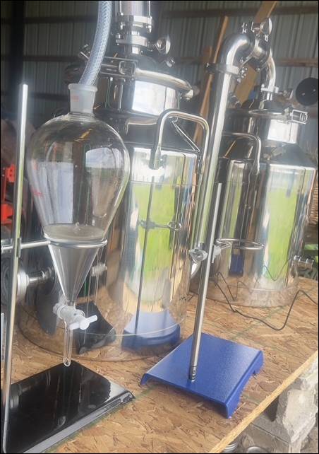 Sunshine & Lavender | Our distilling Process.